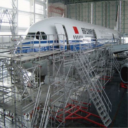 L'aluminium d'Échafaudage pour l'Entretien des Avions